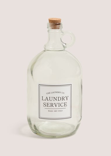 The Laundry Co Glass Bottle