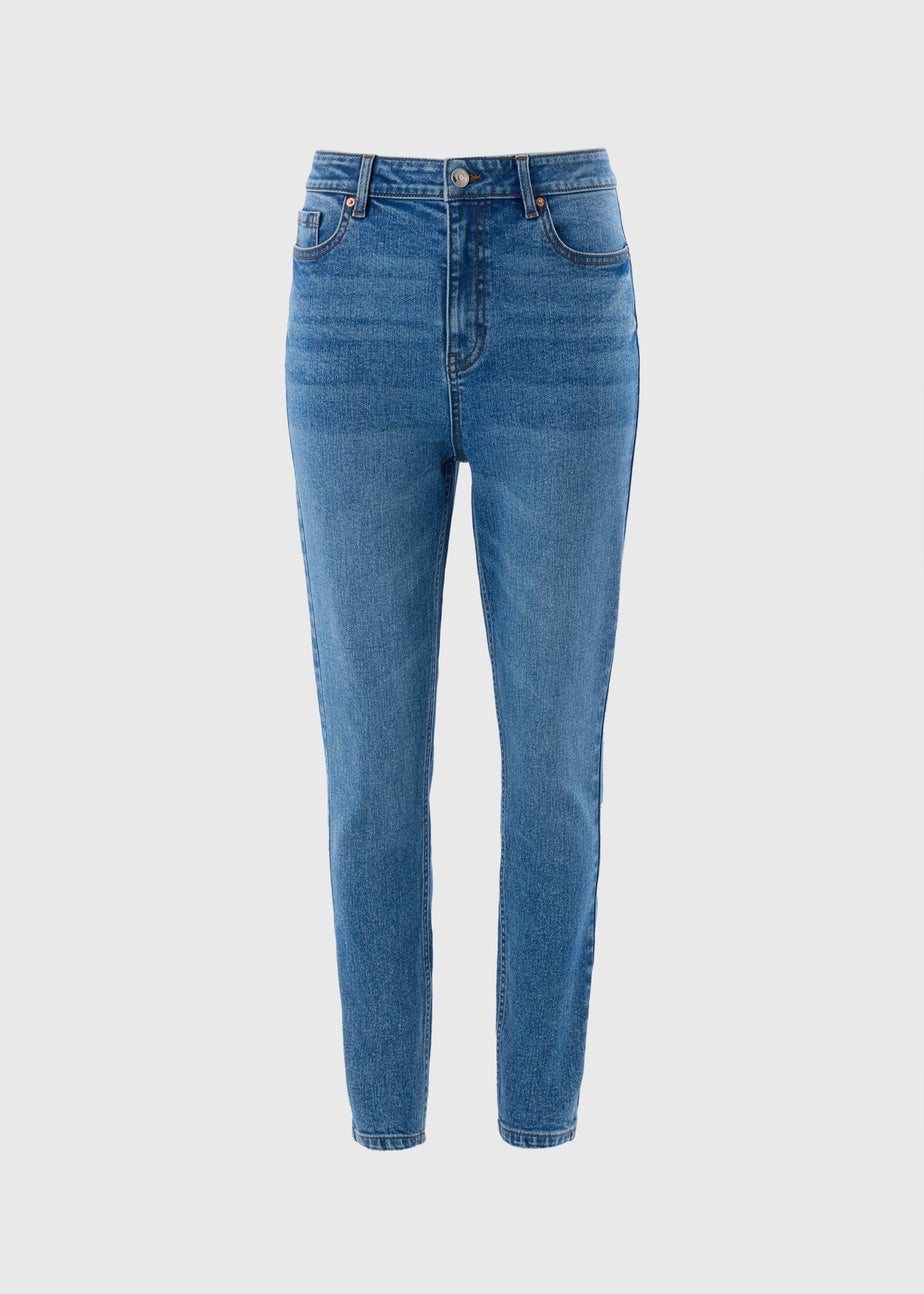 Mid Wash April Skinny Jeans