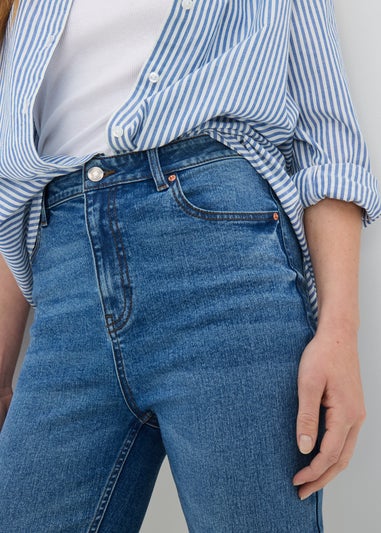 Mid Wash April Skinny Jeans