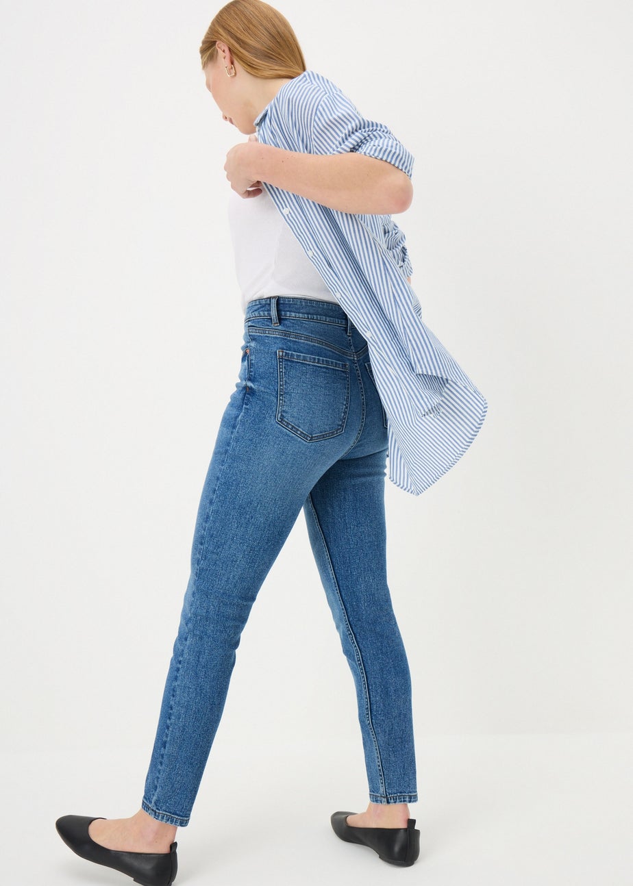 Mid Wash April Skinny Jeans