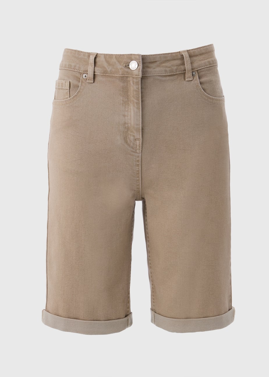 Stone April Denim Shorts