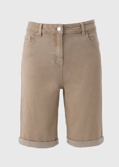 Stone April Denim Shorts