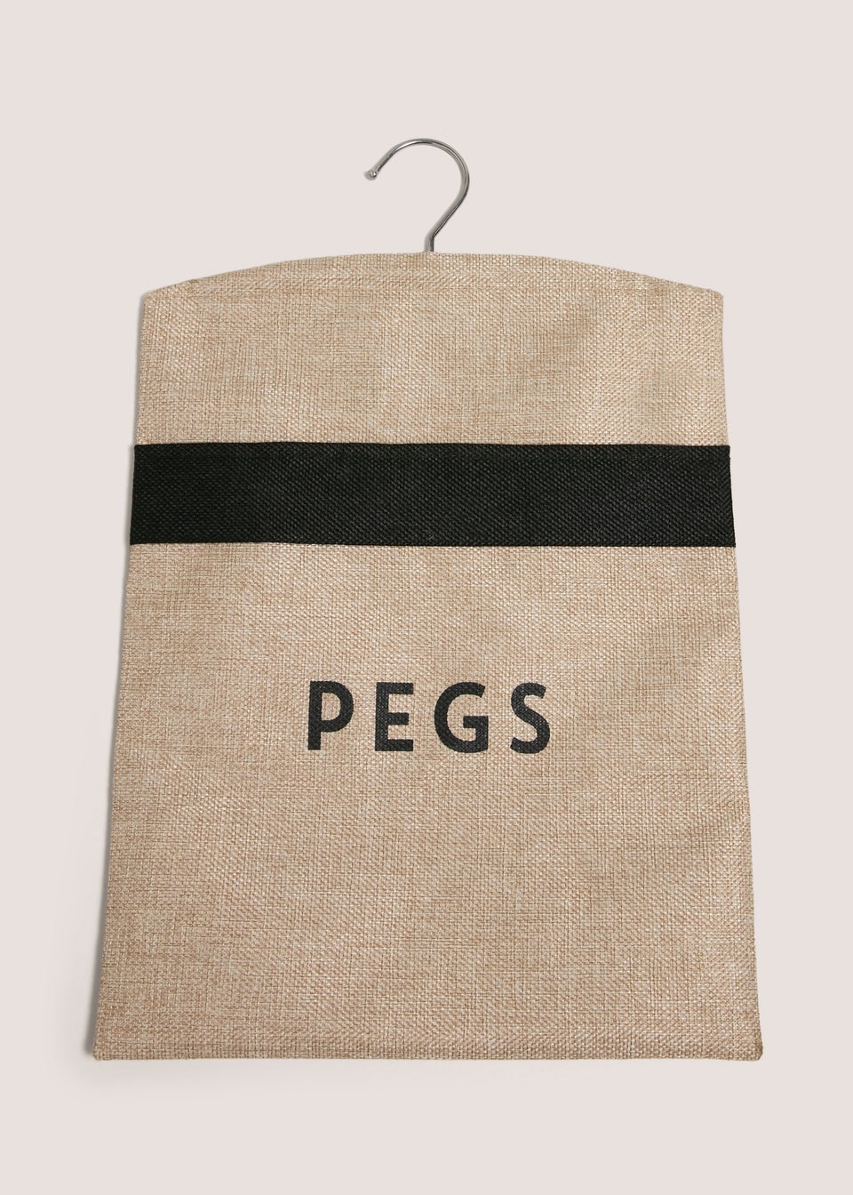 New Hessian Peg Bag