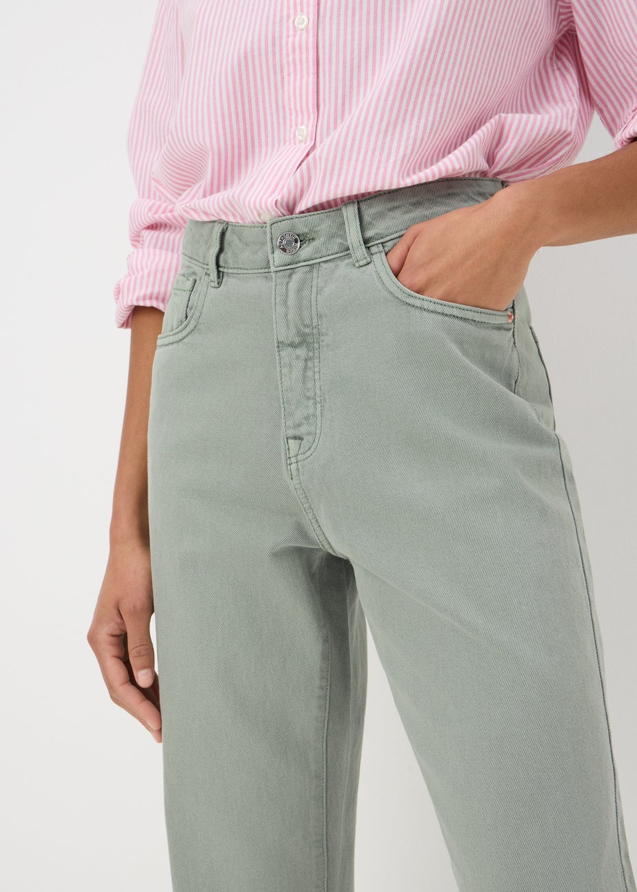 Green Mom Jeans