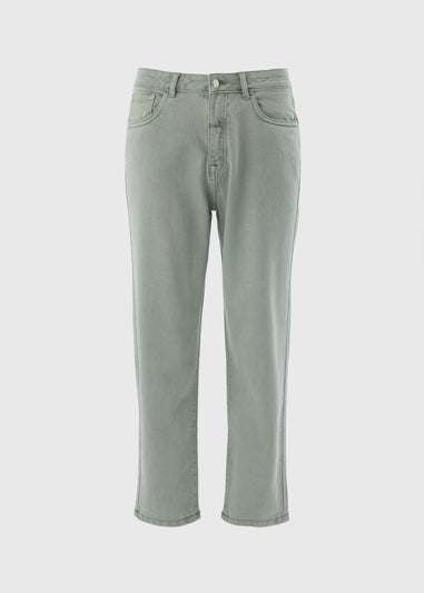 Green Mom Jeans