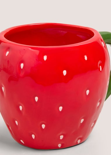 Red Strawberry Mug