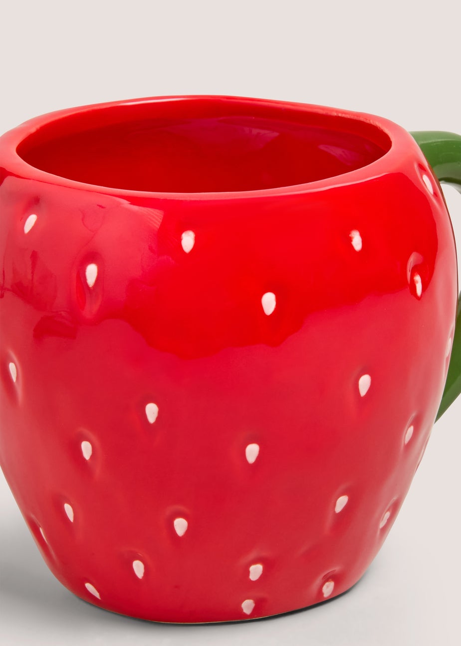 Red Strawberry Mug