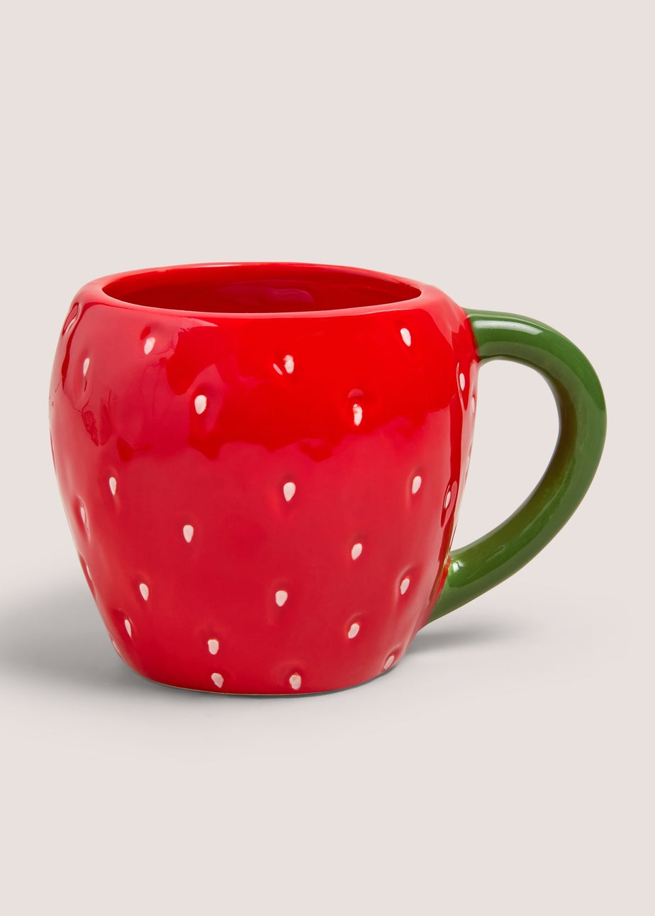 Red Strawberry Mug