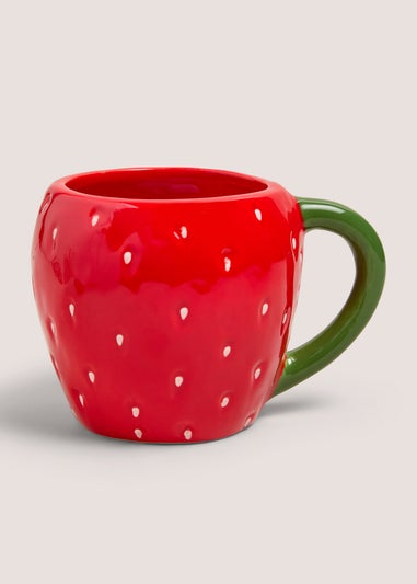 Red Strawberry Mug