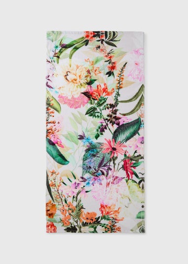 Floral Beach Towel