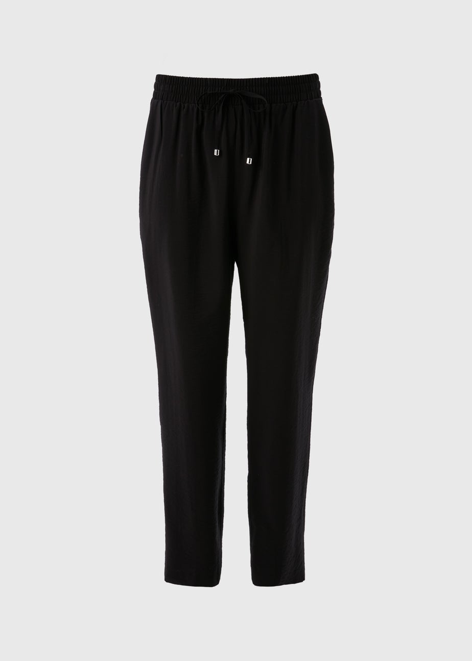 Black Tapered Trousers