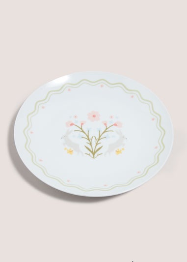 Folk Rabbit Side Plate