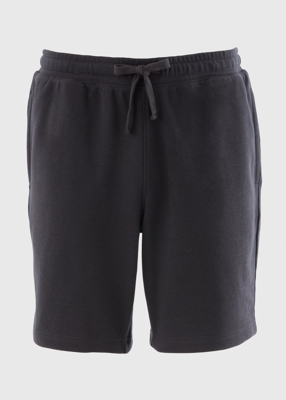 Charcoal Basic Jogger Shorts