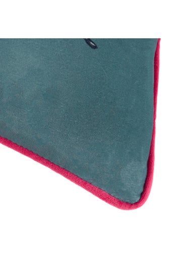 furn. Beetalis Piped Velvet Filled Cushion (30cm x 50cm)