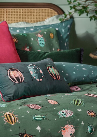 furn. Beetalis Piped Velvet Filled Cushion (30cm x 50cm)