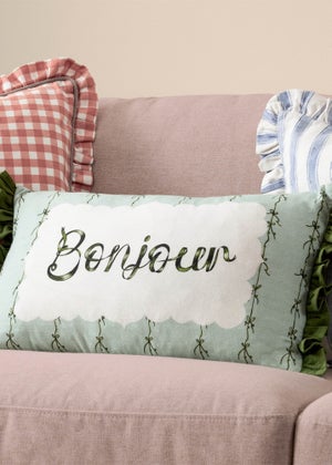 furn. Bonjour Cotton Filled Cushion (30cm x 50cm)