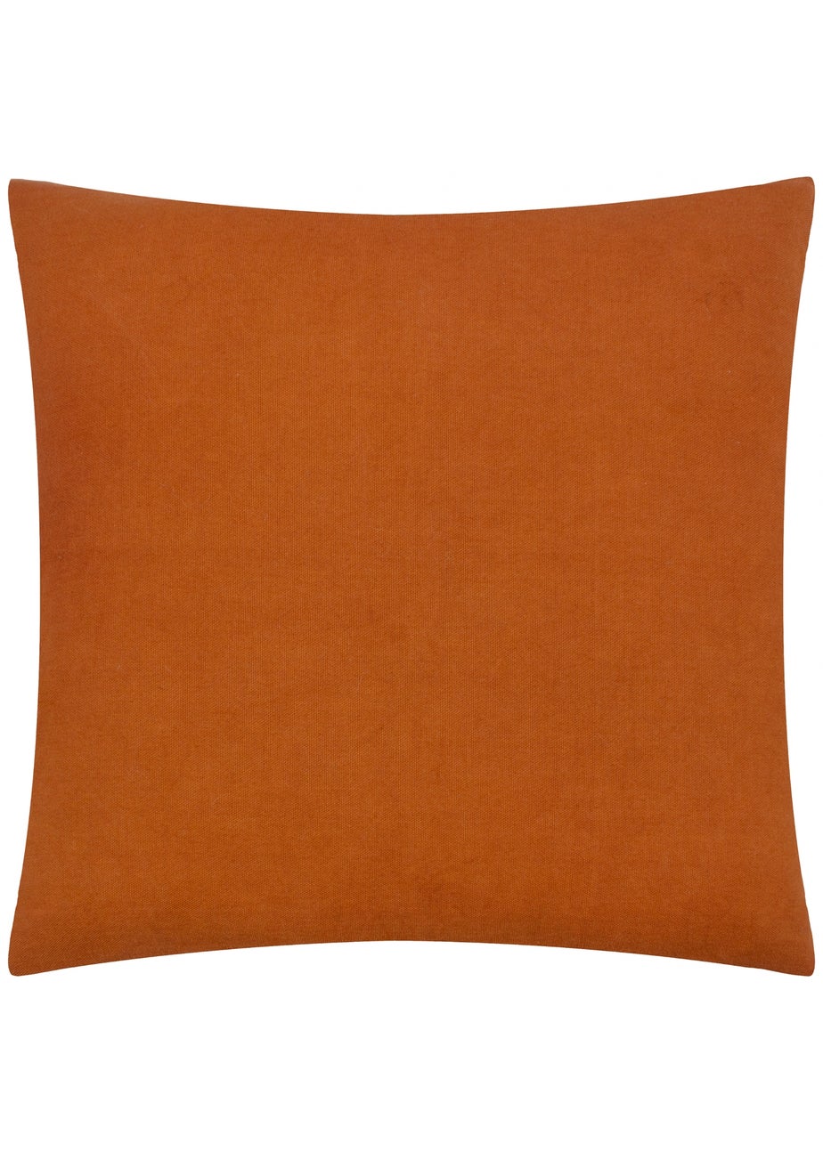furn. Picking Patch Embroidered Velvet Filled Cushion (45cm x 45cm)