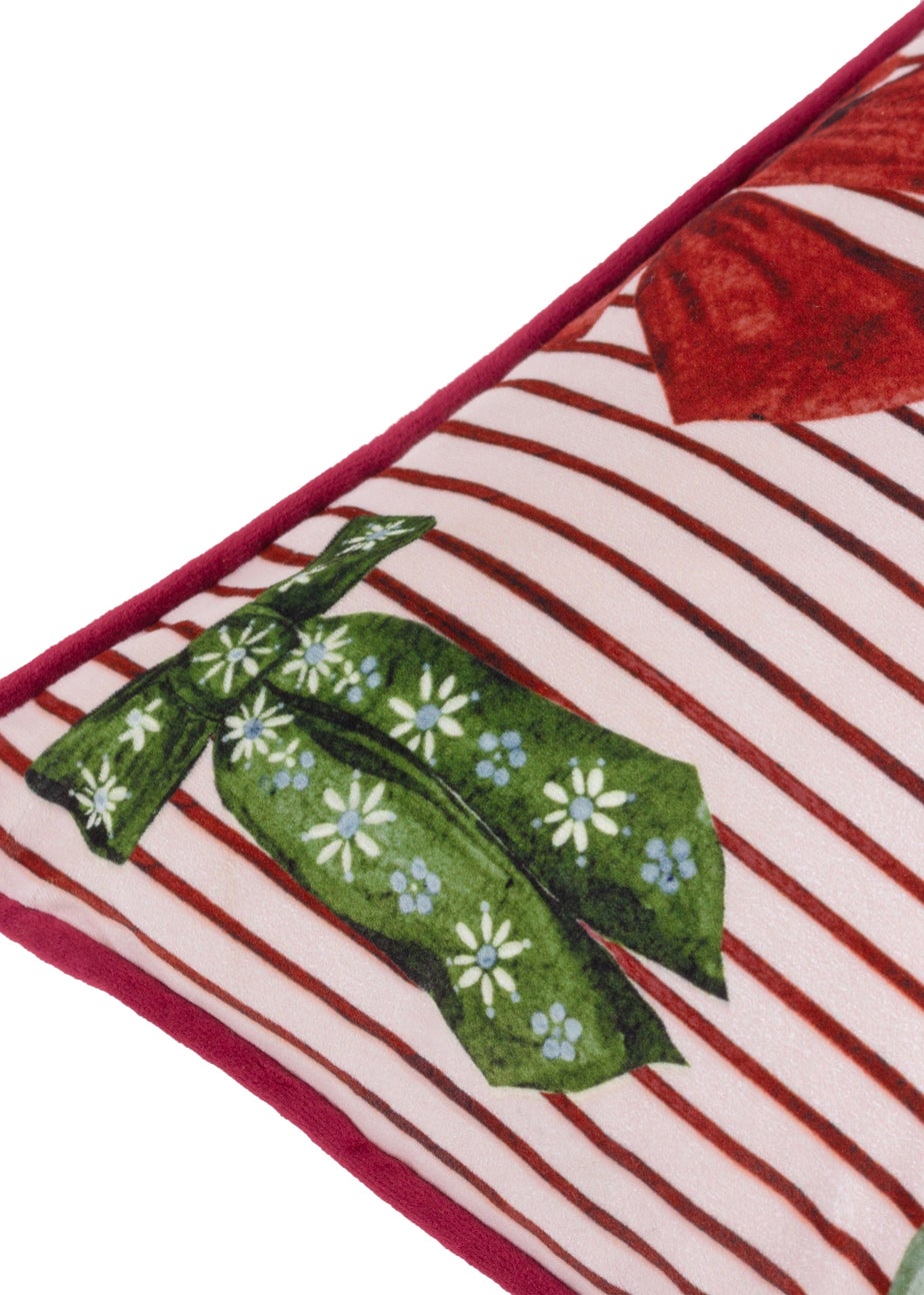 furn. Noortje Bows Printed Filled Cushion (45cm x 45cm)