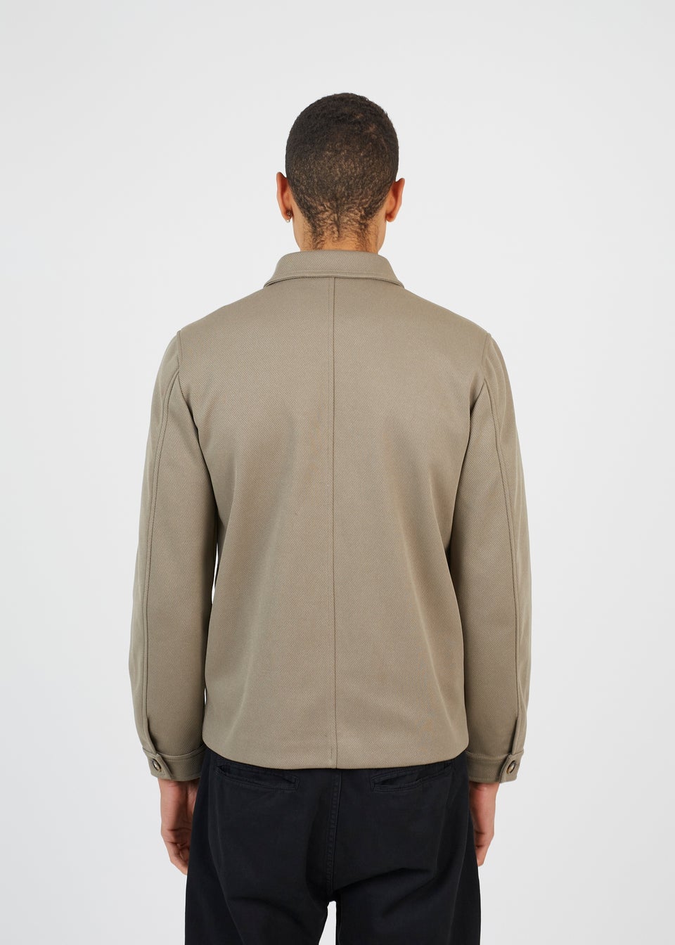 Brave Soul Soft Green Button Through Shacket