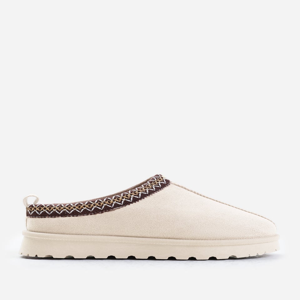 Where's That From Pine Cream Faux-Suede Fur Lining Slipper Boots