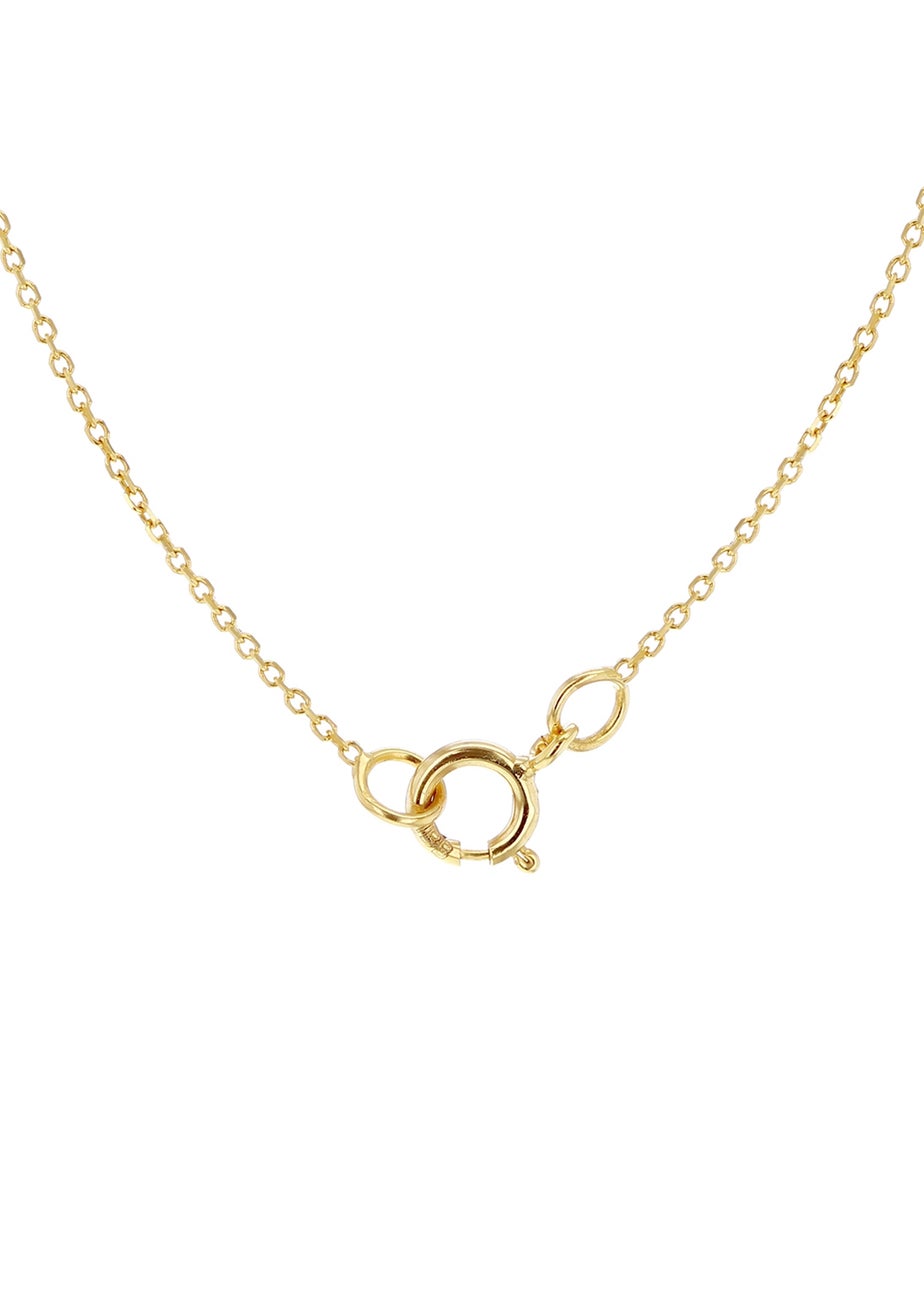 Golden Moments 9ct Yellow Gold 'Love' Necklace