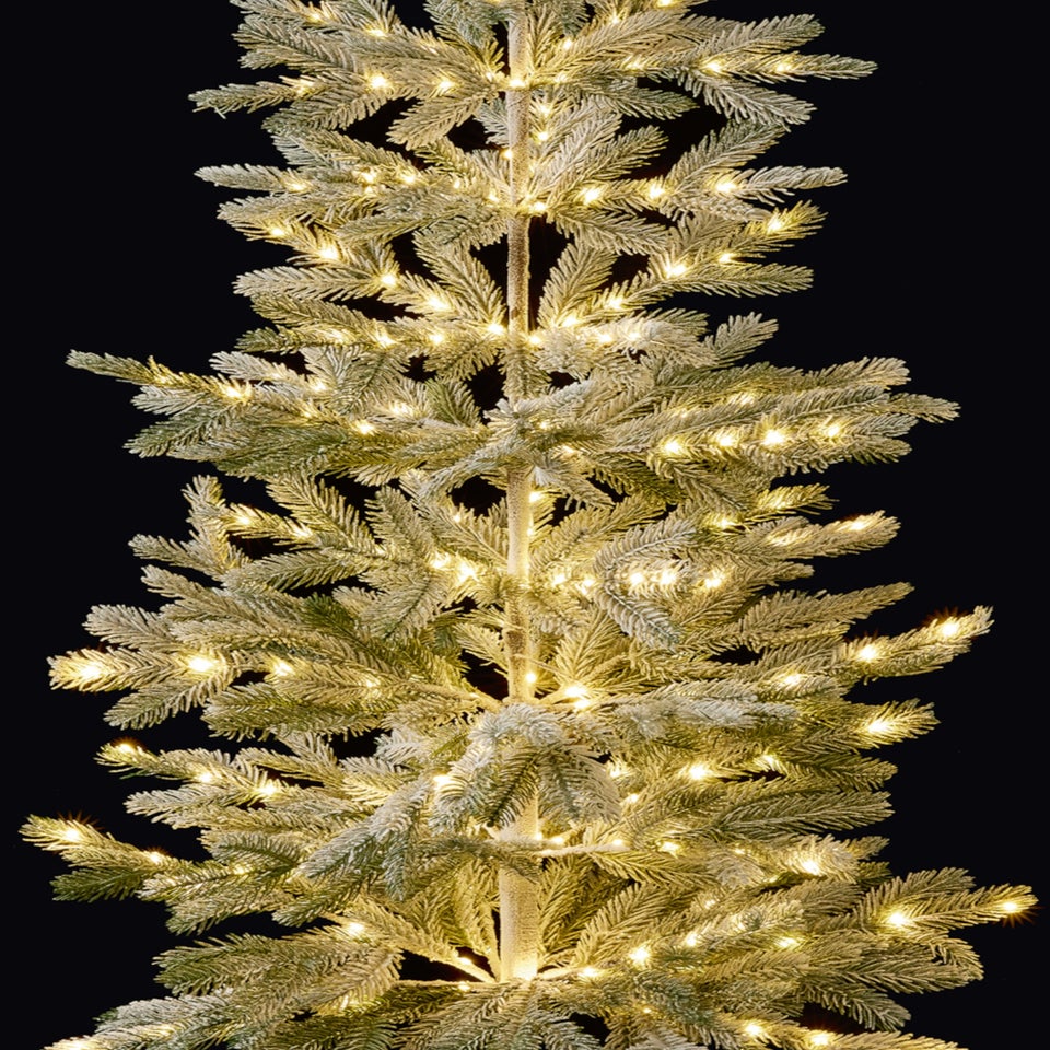 Premier Decorations Lit Pine Needle Tree with 220 Warm White LEDs 150cm