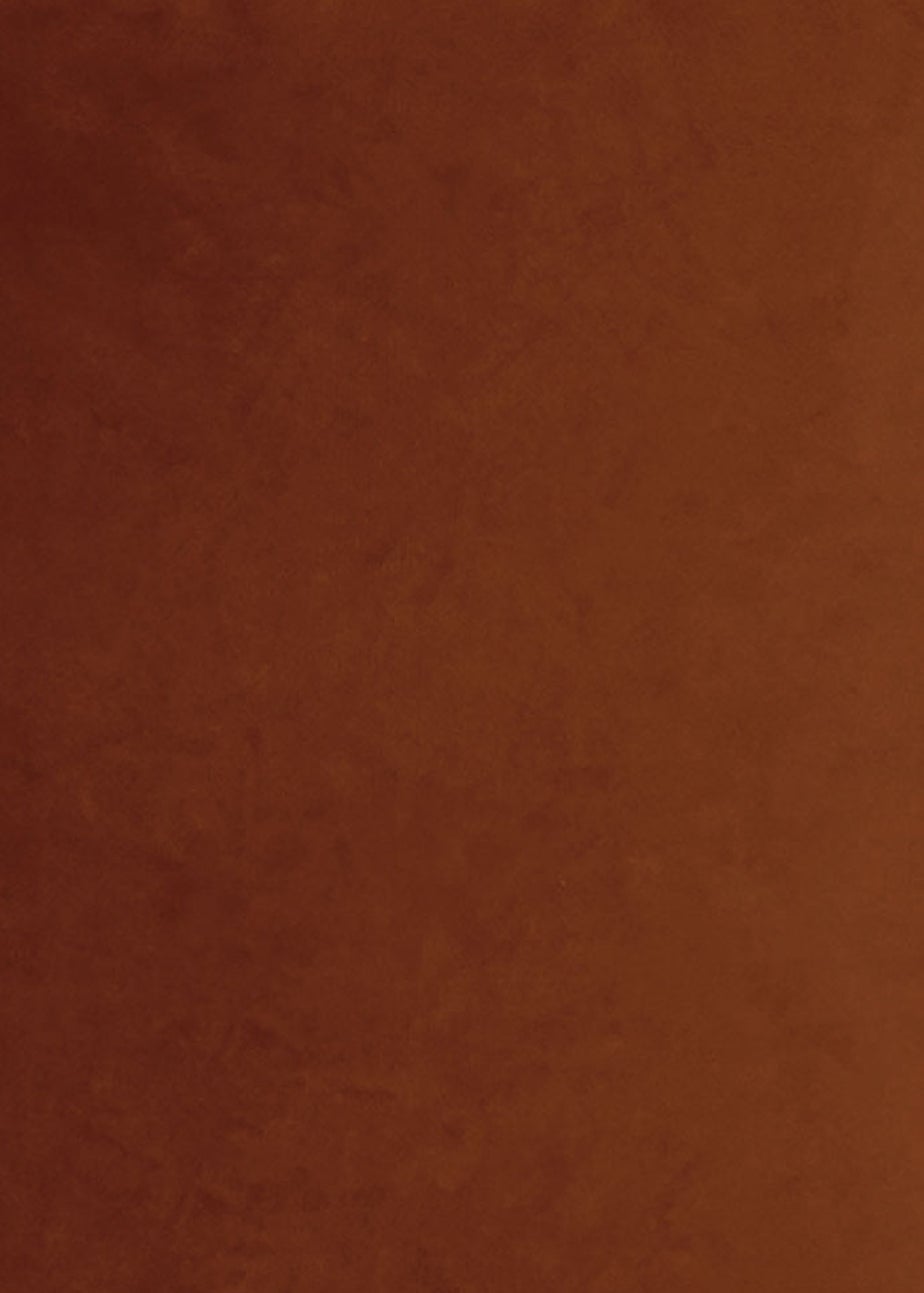 rucomfy Velvet Pouffe Rust Beanbag