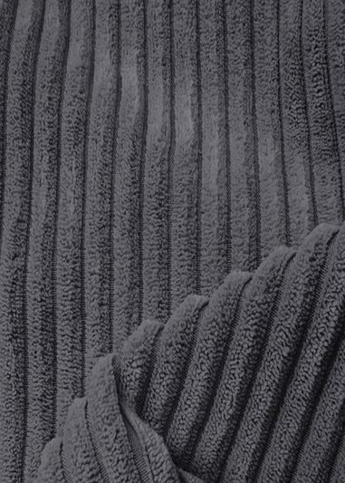 rucomfy Jumbo Cord Large Snuggle Chair Slate Beanbag