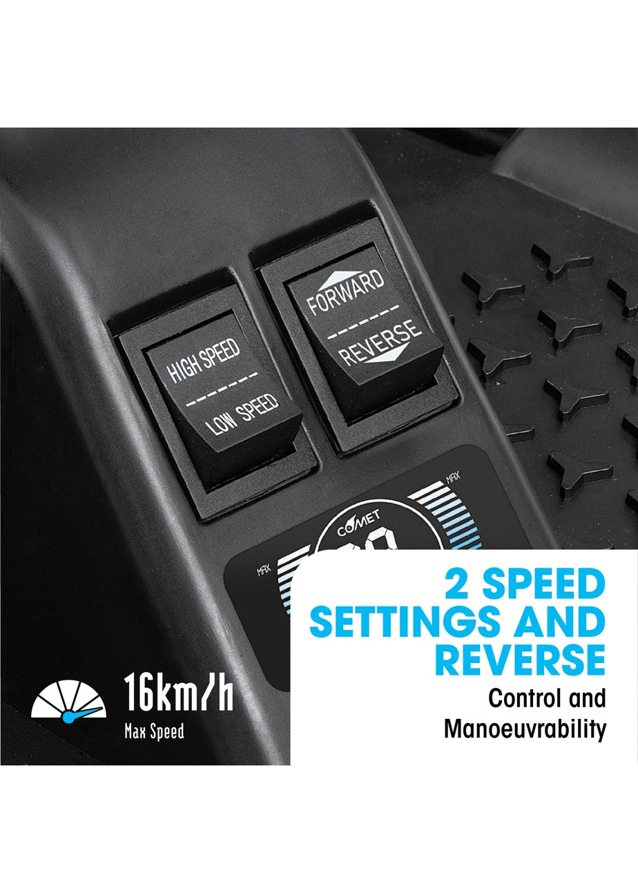 Xootz Black Comet Electric Go Kart