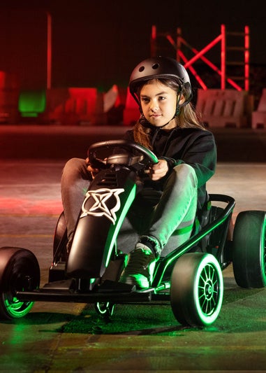 Xootz Black Comet Electric Go Kart