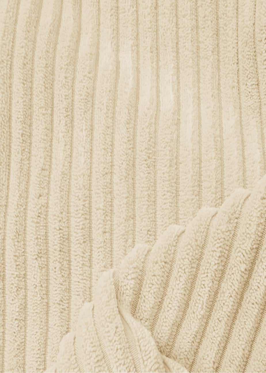 rucomfy Jumbo Cord Big Kids Snuggle Chair Ivory Beanbag