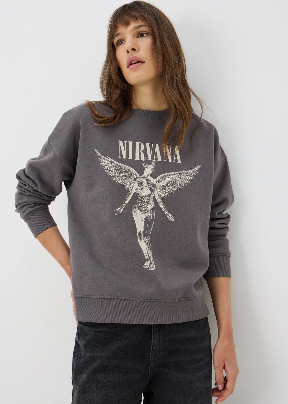 Nirvana Grey In Utero Sweatshirt