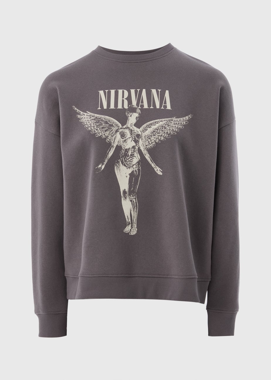 Nirvana Grey In Utero Sweatshirt