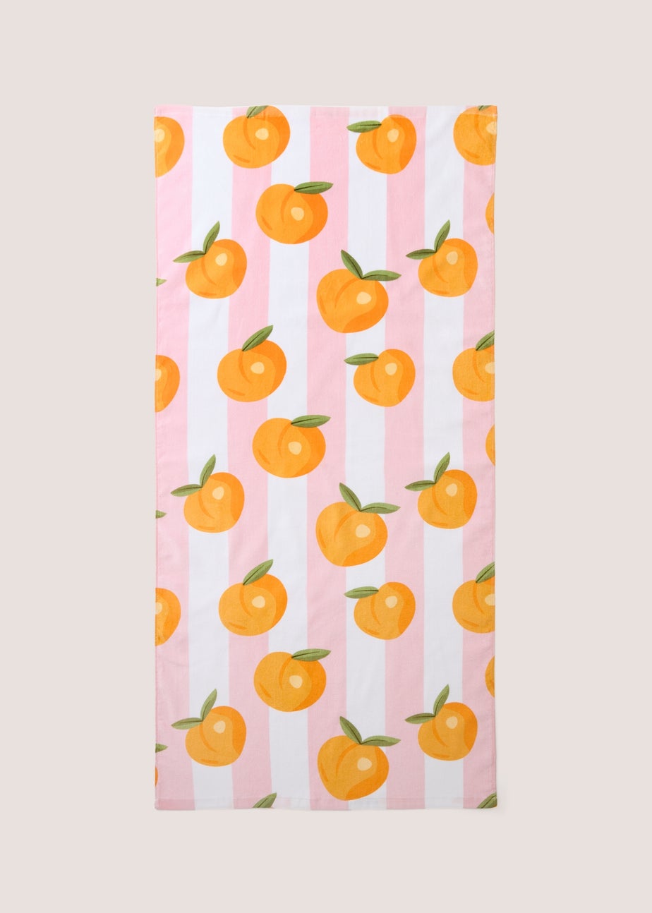Peach Beach Towel