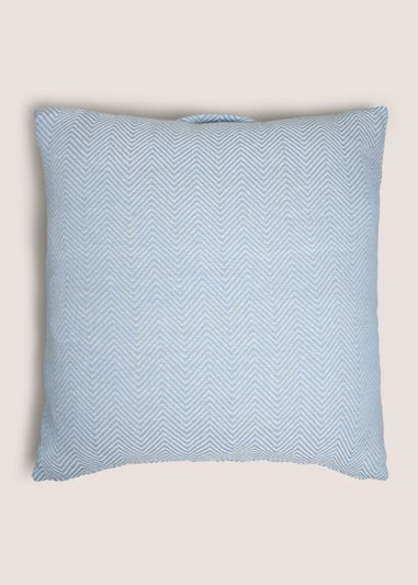 Blue Geo Floor Cushion
