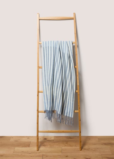 Blue Stripe Throw