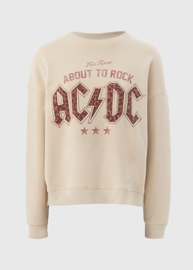 ACDC Cream About To Rock Sweatshirt