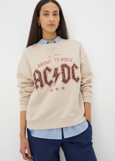 ACDC Cream About To Rock Sweatshirt