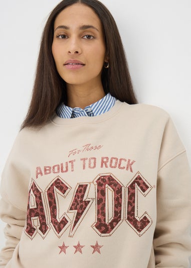 ACDC Cream About To Rock Sweatshirt