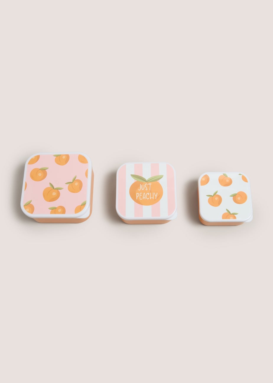 Peach Snack Pots