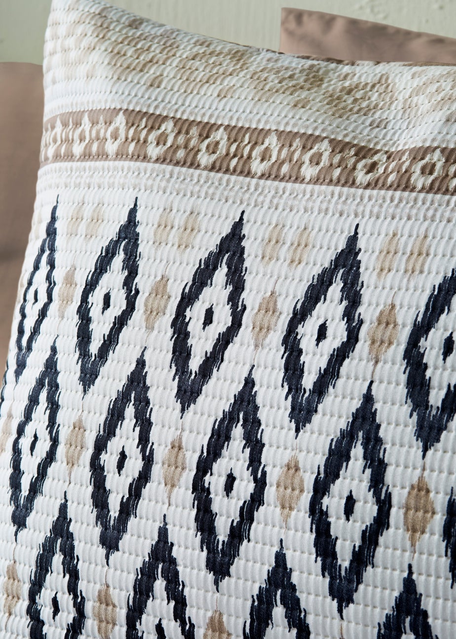 Natural Geometric Pinsonic Duvet Set