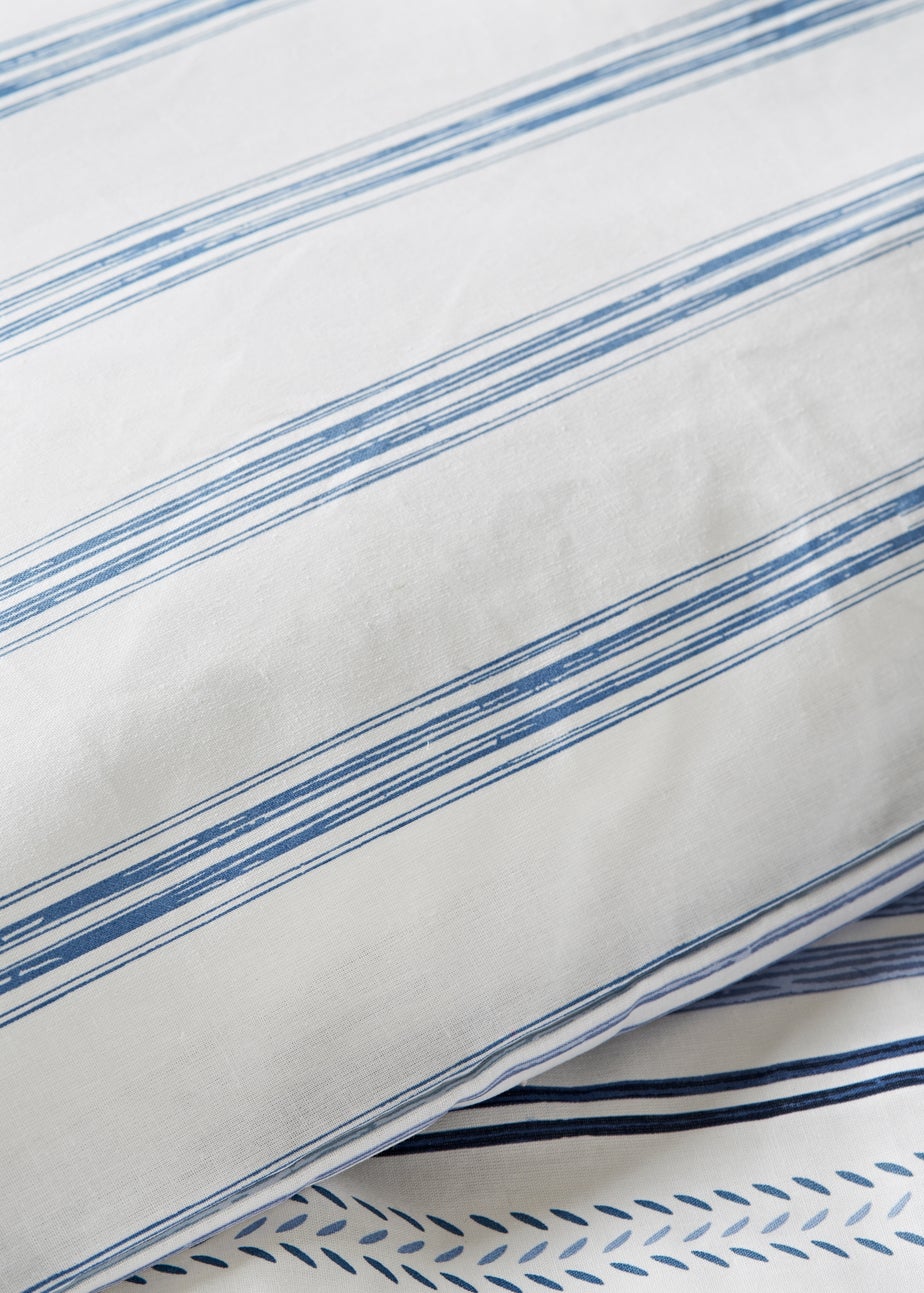 Blue Nautical Stripe Duvet Set