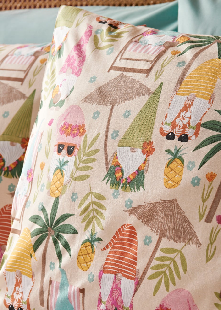 Multicolour Summer Gonks Duvet Set