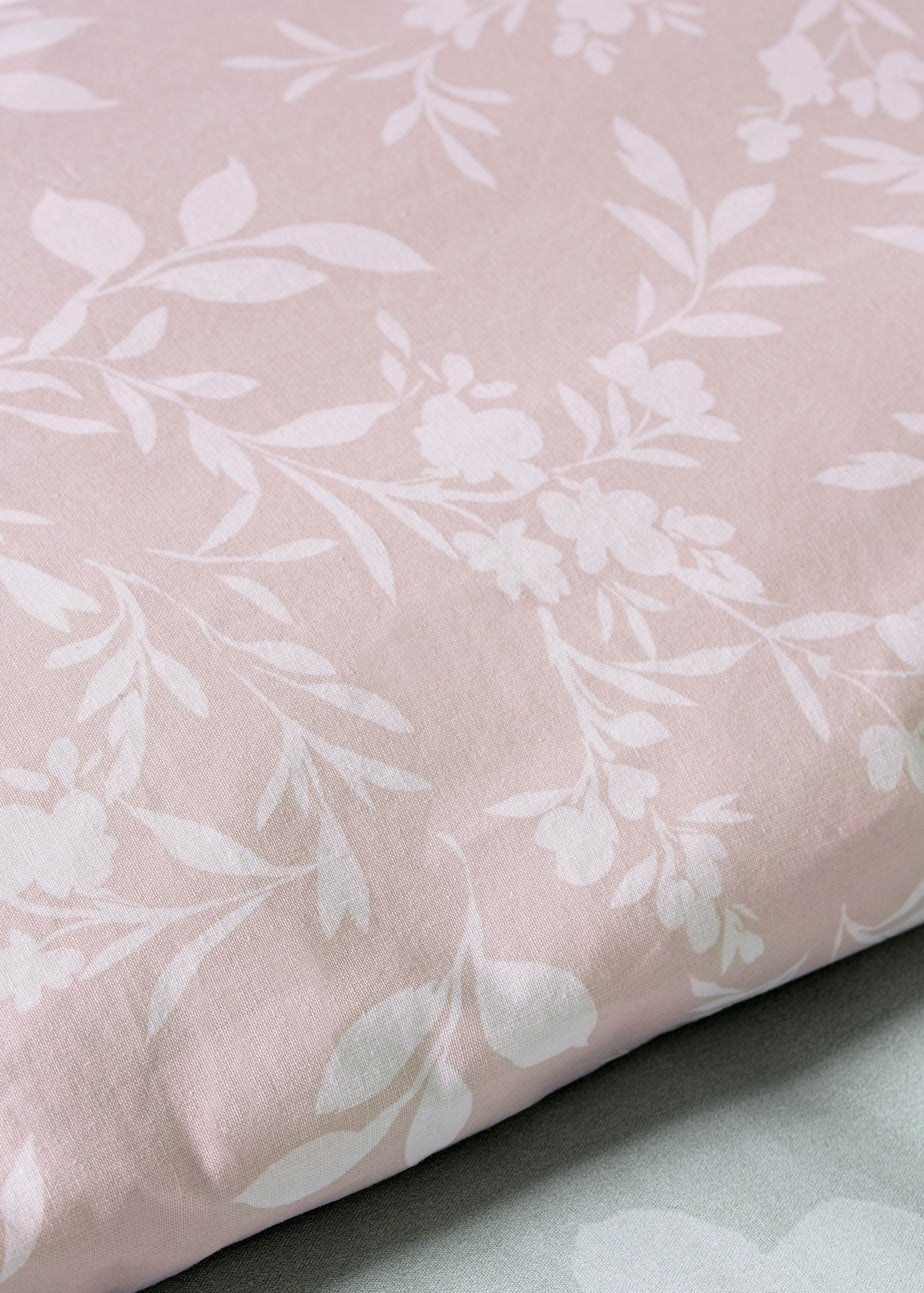 Duck Egg Blue Floral Duvet Set