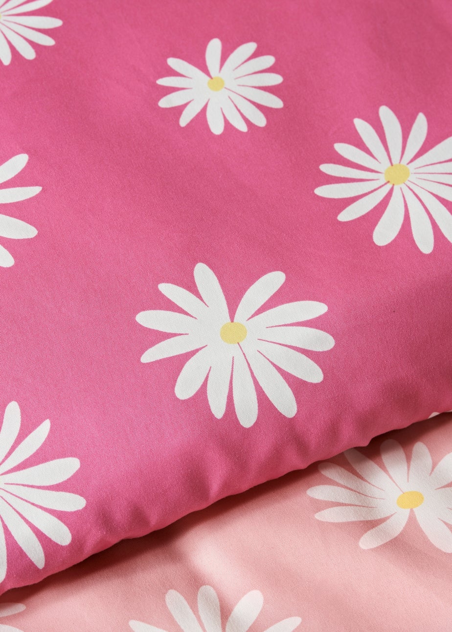Pink Daisies Duvet Set