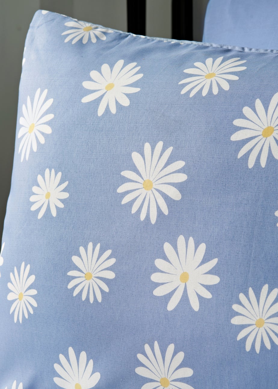 Blue Daisies Duvet Set