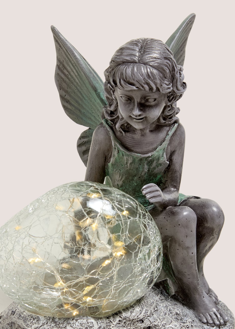 Grey Fairy Solar Light