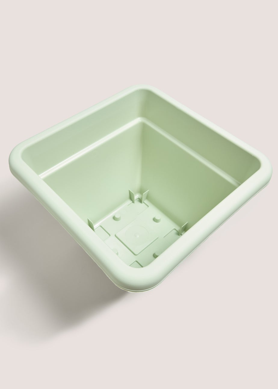 Green Square Small Planter