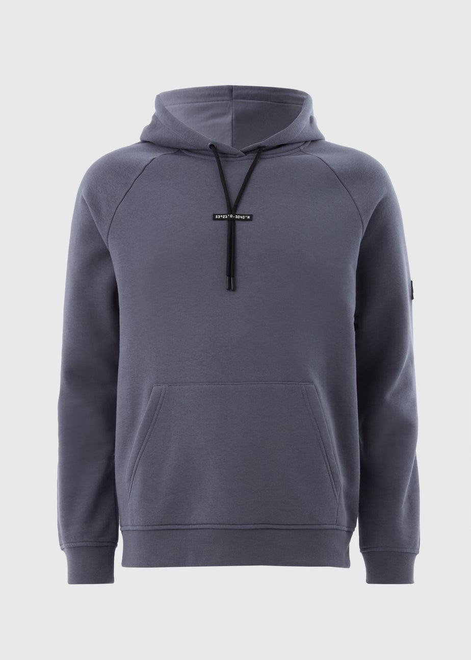 Souluxe Blue Drawcord Hoodie