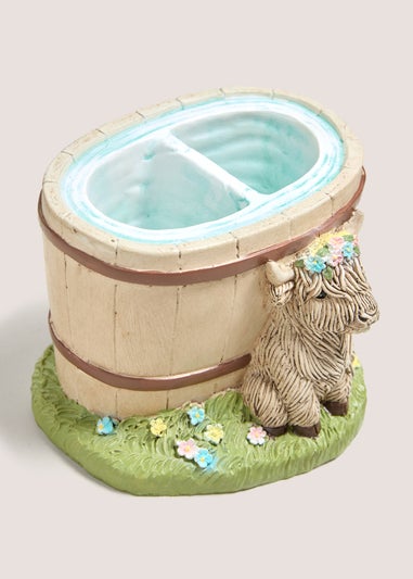 Highland Cow Sink Tidy